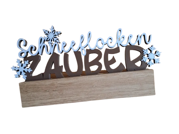 Block strip 'Snowflake Magic'