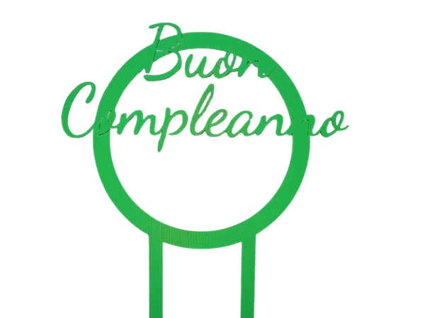 customizable happy birthday topper