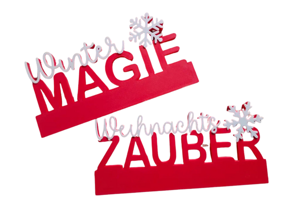 Winter Magic Christmas Charm Block Holder