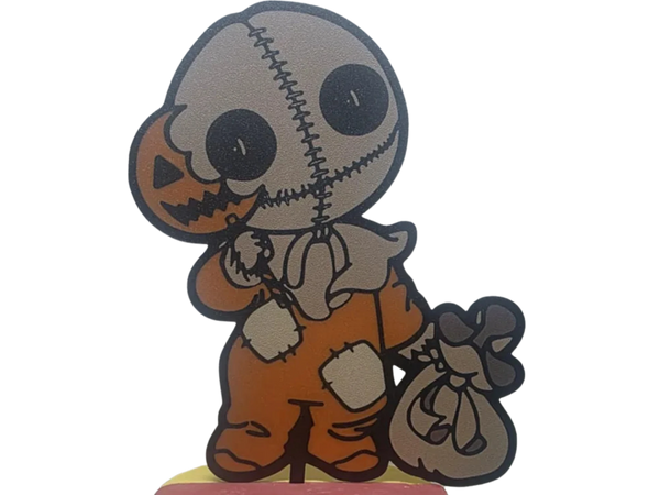 Sam Grass stake figurine