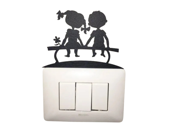 Children's decoration sitting on a bench
