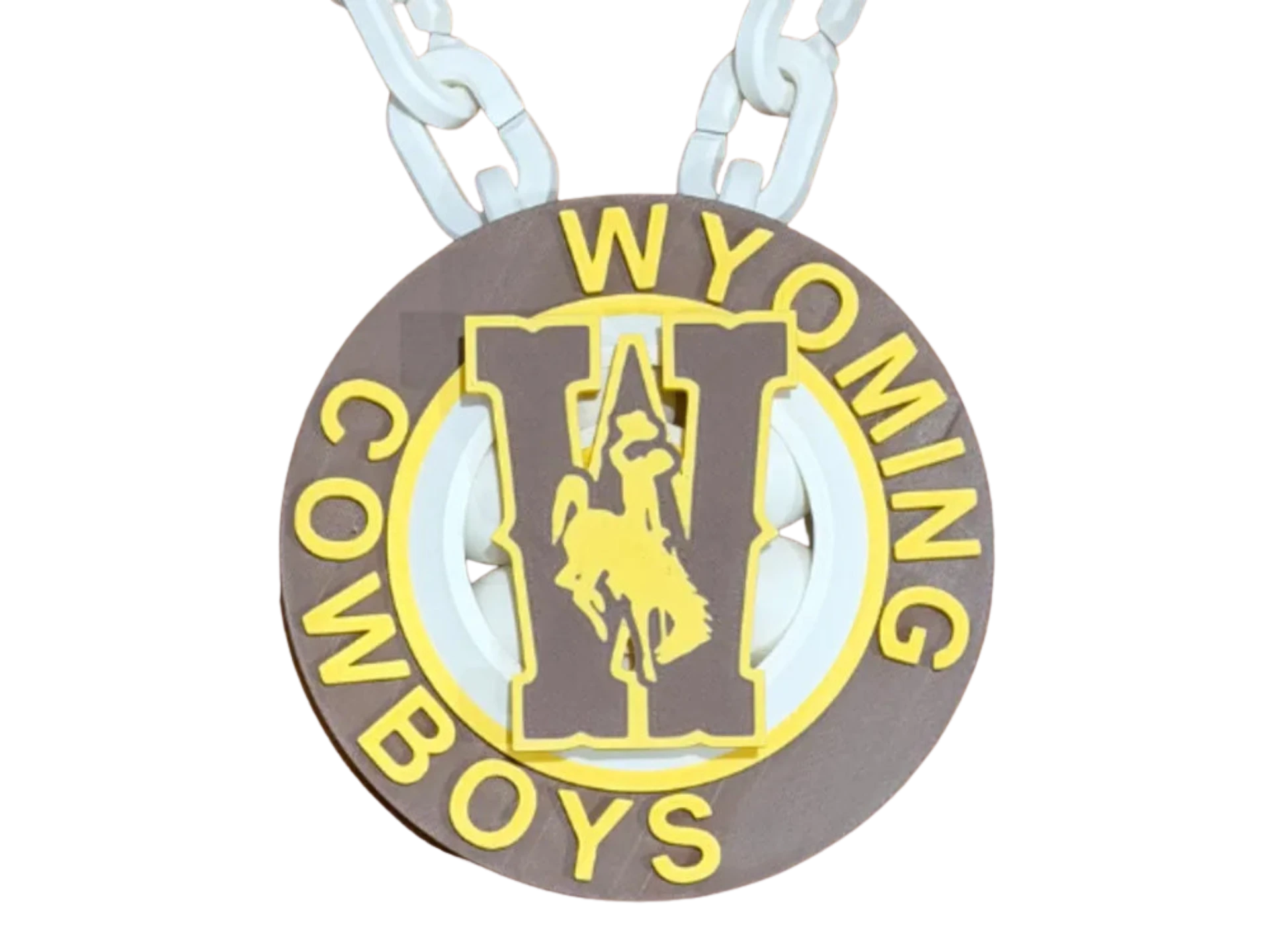 Wyoming Cowboys Spinner Chain