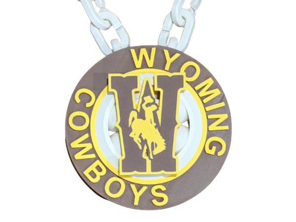 Wyoming Cowboys Spinner Chain