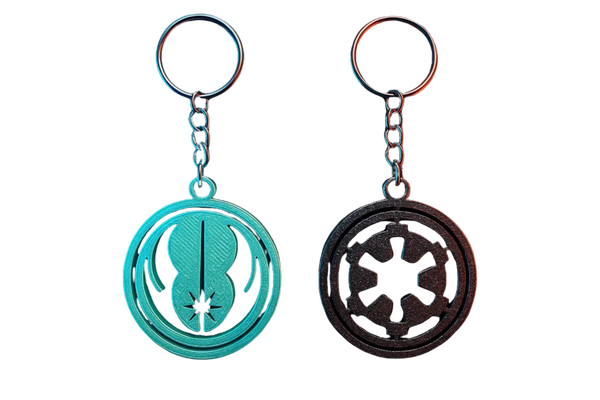 Star Wars - Rotating KeyChain - Easy Print