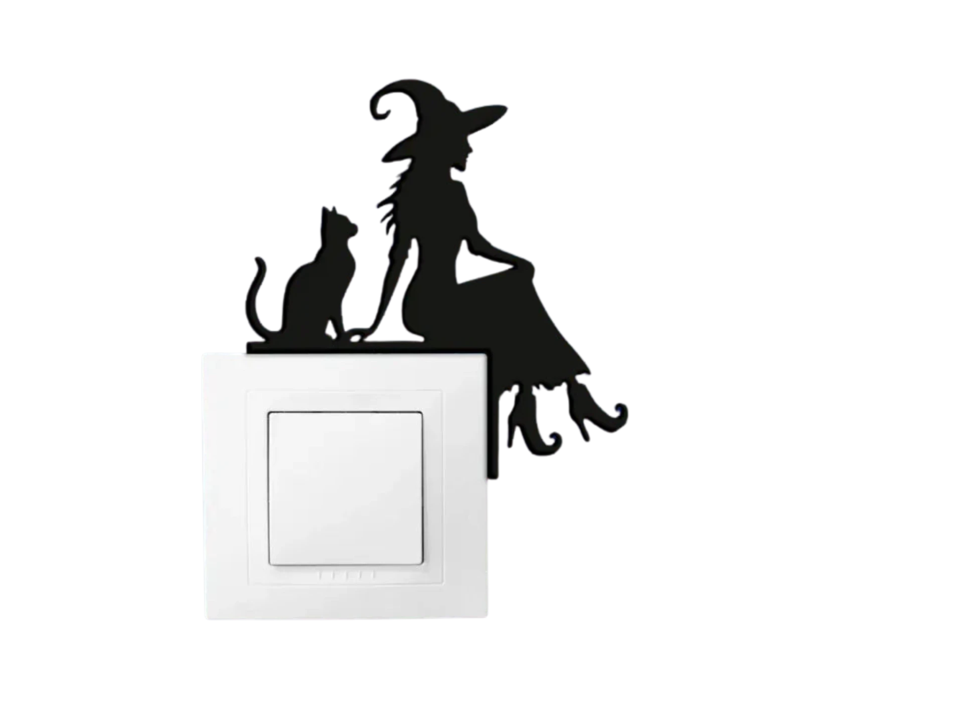 Corner Decoration - Witch and Cat