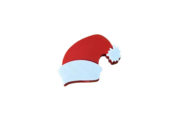 Santa hat Stanley straw topper