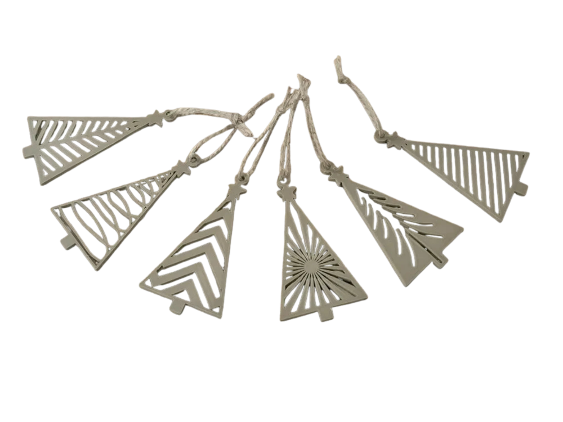Modern Christmas Tree Ornaments Set