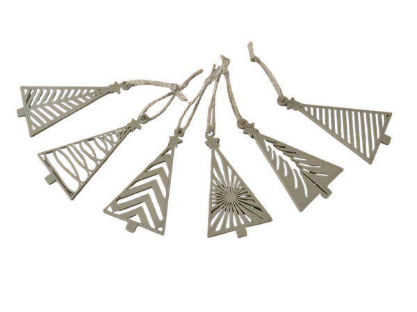 Modern Christmas Tree Ornaments Set