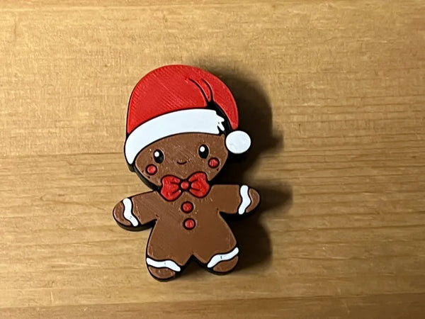 gingerbread man Stanley straw topper
