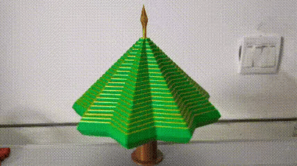 Spinning Fidget Christmas Tree