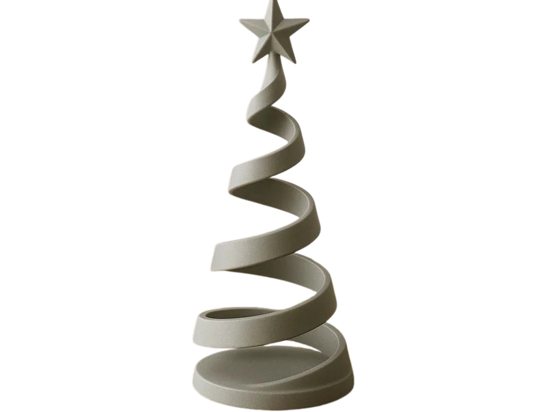 Modern Spiral Christmas Tree – Holiday Decoration