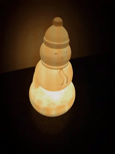 Tealight Snowman