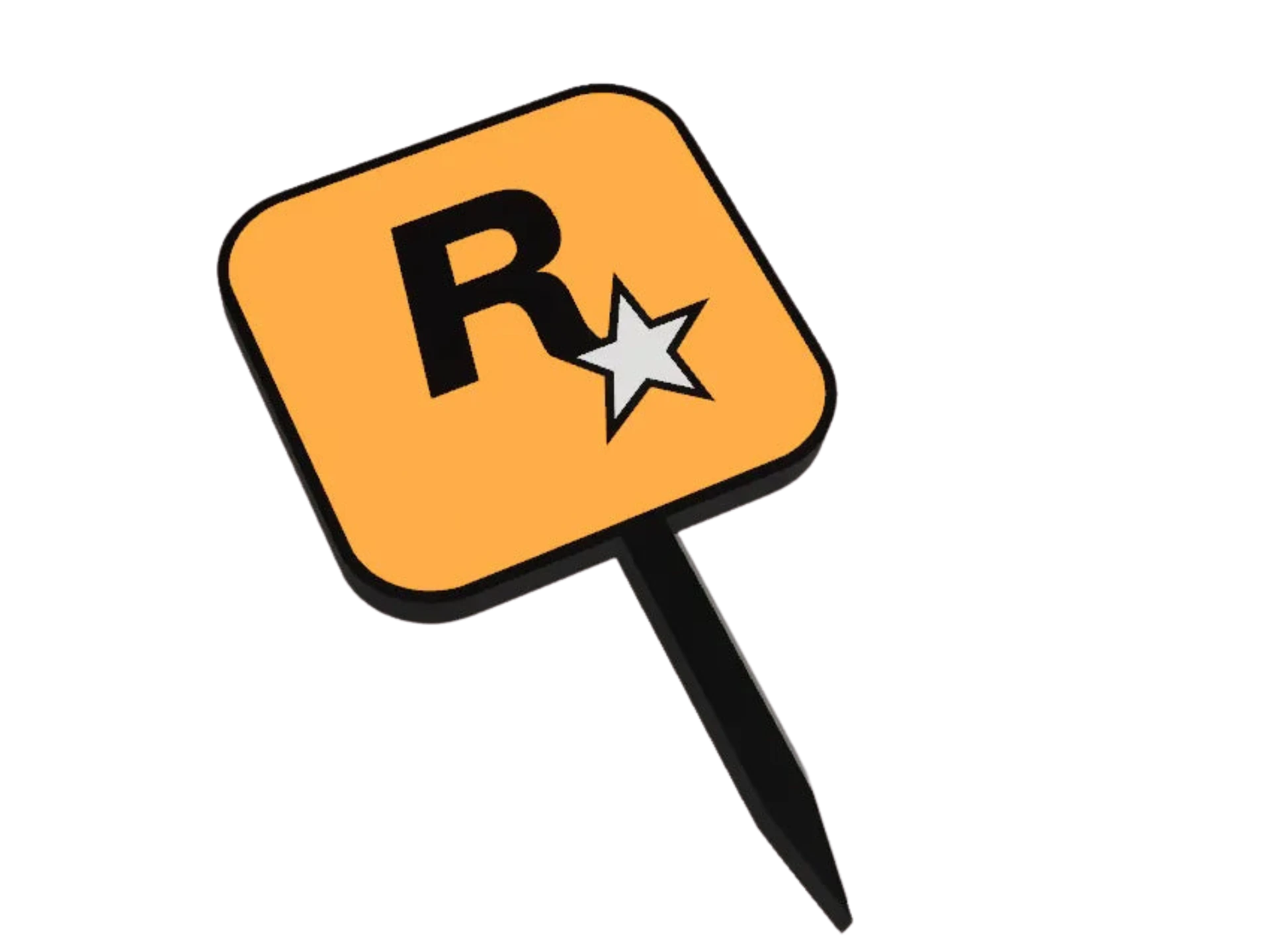 Rockstar Cake topper
