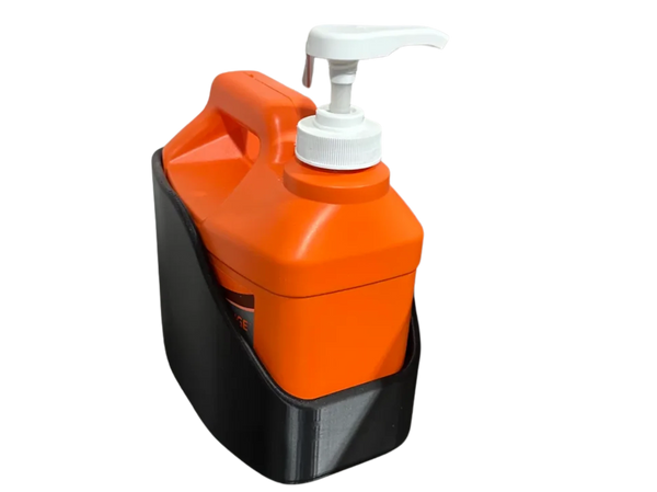 Garage Soap Holder - GOJO Pumice 1/2 gallon