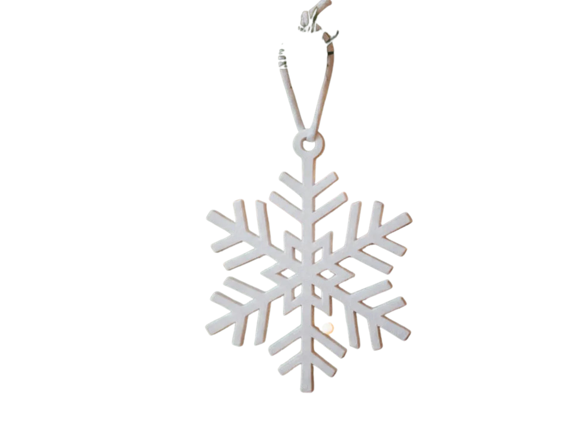 Snowflake Ornament – Classic Snow Design