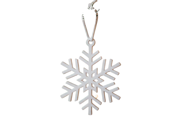 Snowflake Ornament – Classic Snow Design