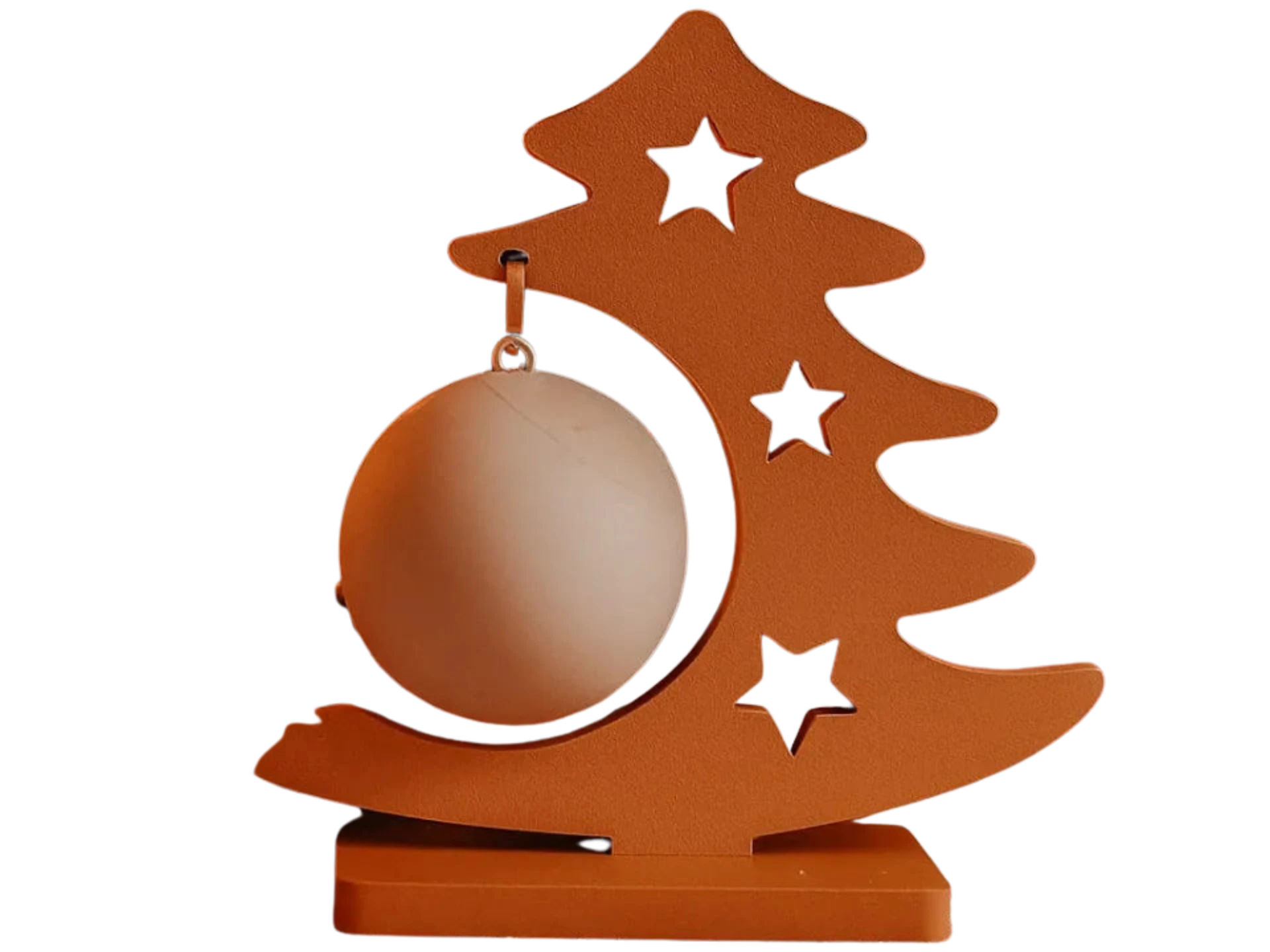 Christmas tree decoration with ball