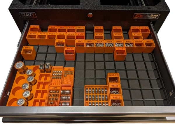 Gridfinity base for Sealey Modular Drawer Cabinet