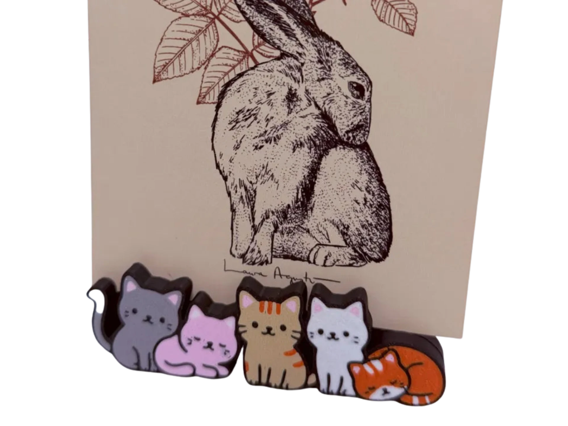 Magnetic Cat Photo Frame