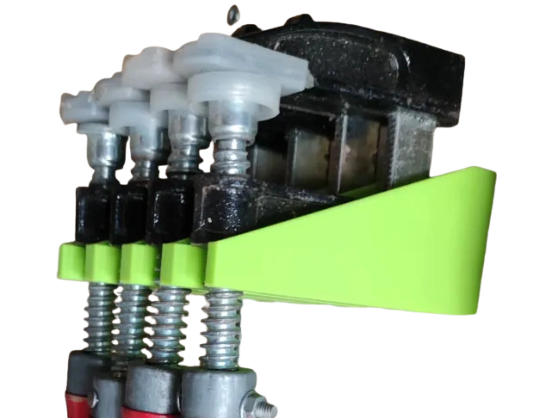 F clamp wall holder