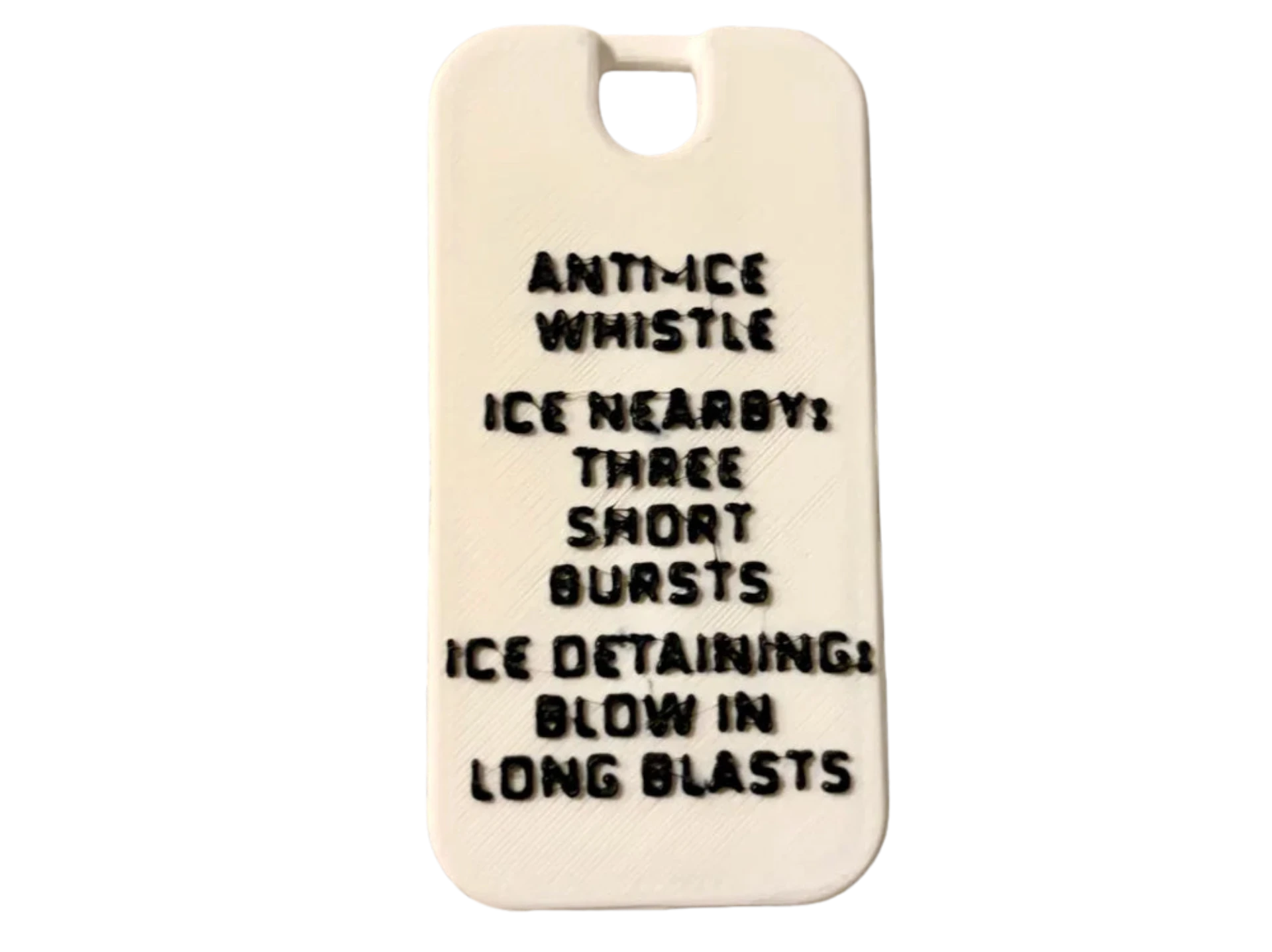 Anti-ICE warning whistle - Immigration protest Remixed