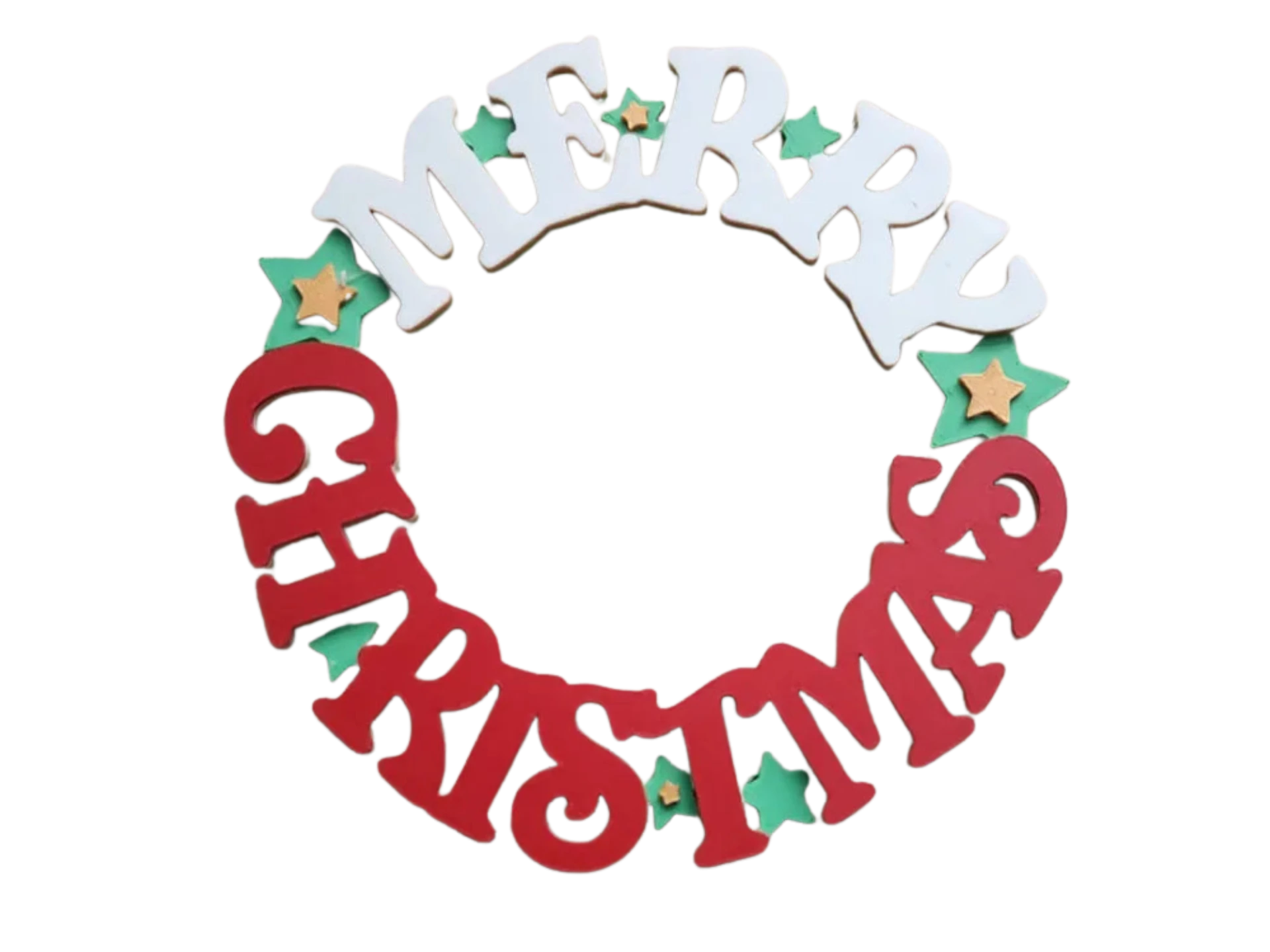 Merry Christmas Wreath