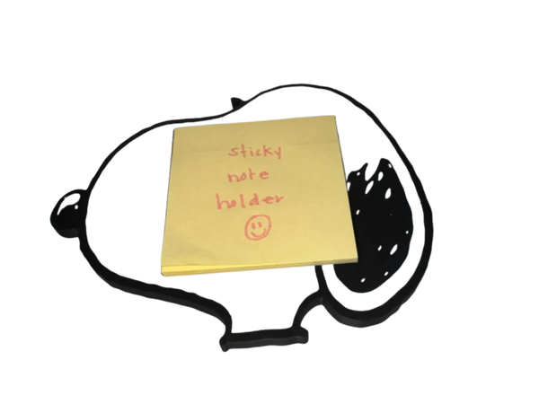Snoopy Sticky Note Holder