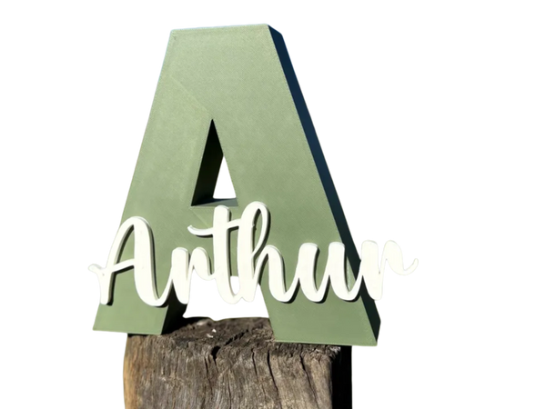 Decorative Name Sign - Customizable