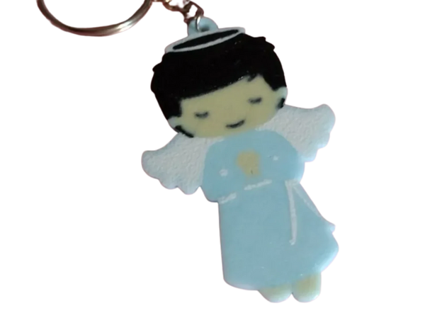 Angel Keychain for baptism - christening