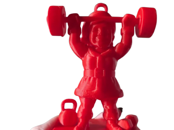 Mrs Claus Strong Christmas decoration.