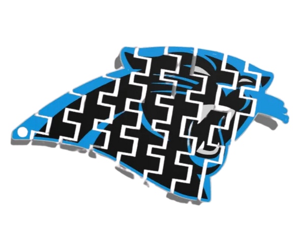 Carolina Panthers flexi keychain