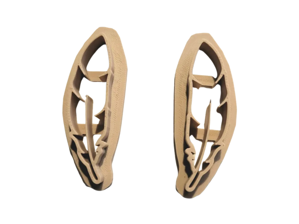 Feather clay cutter - MGcreations