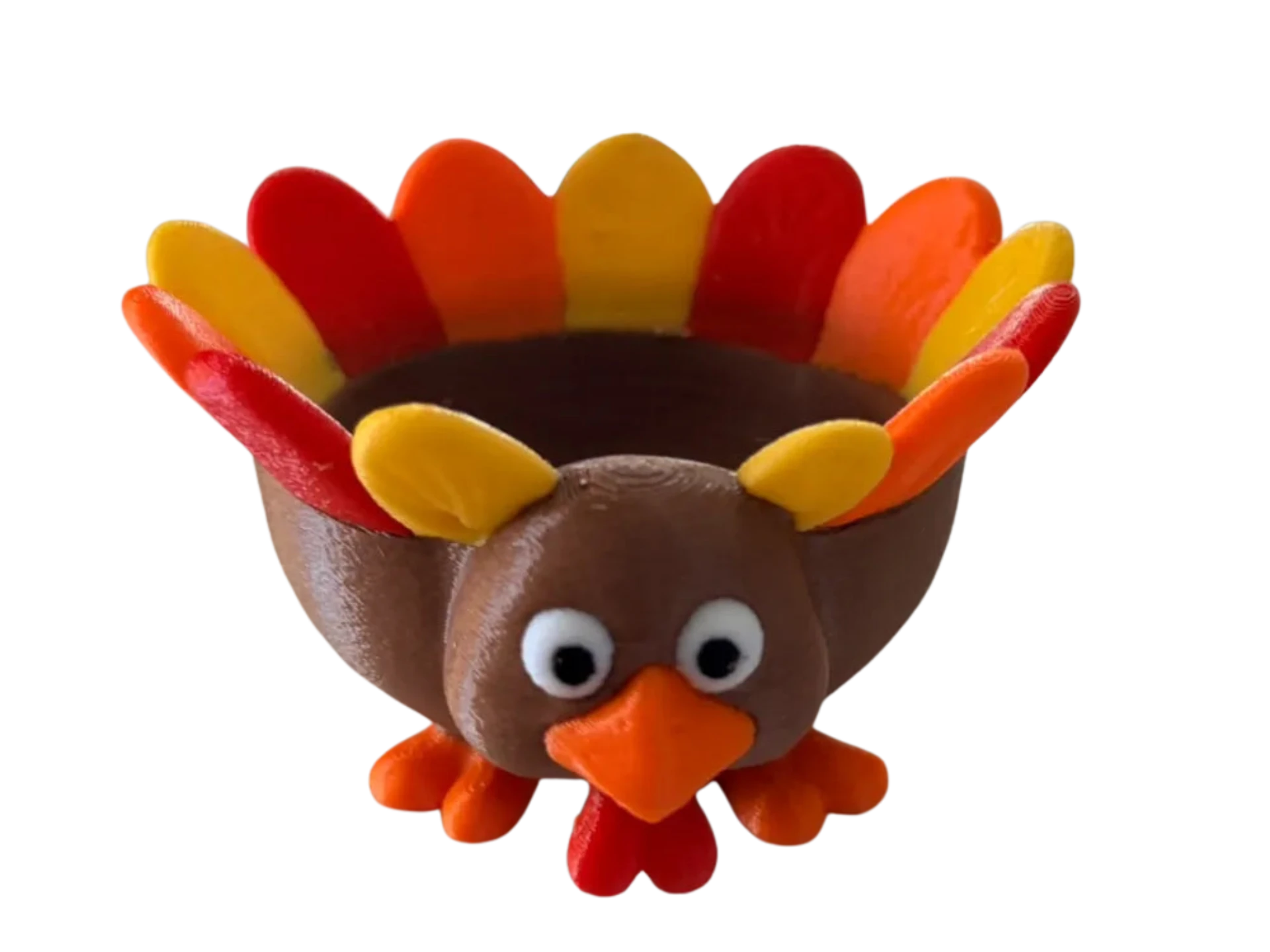 Turkey Bowl for Candy, Flowers, Candles, etc