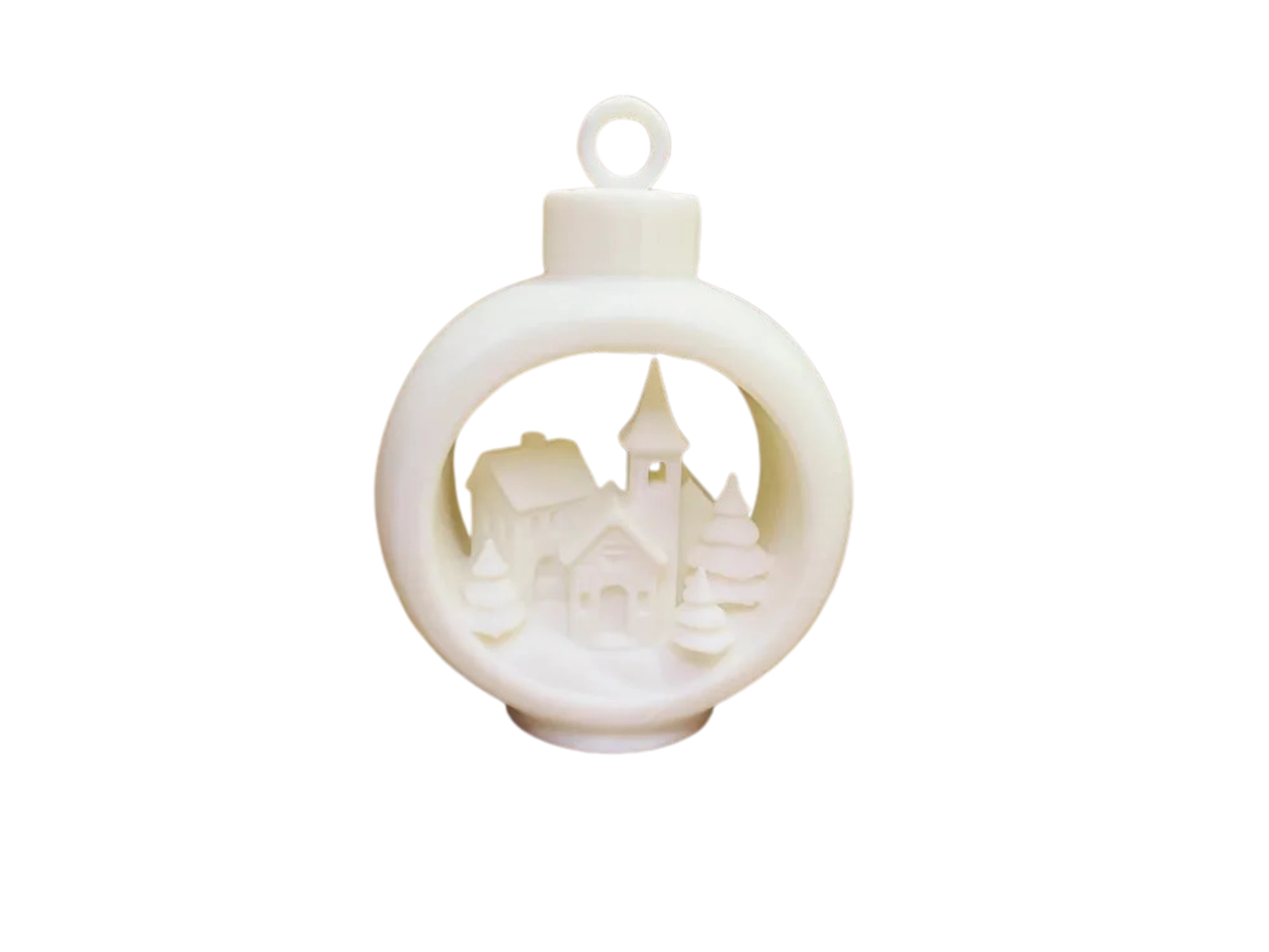 Winter Village Ornament
