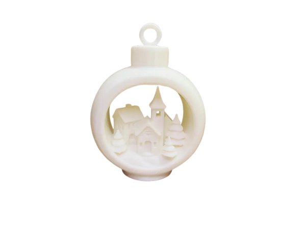 Winter Village Ornament