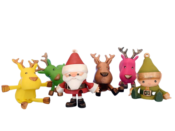 Articulated Christmas Toys