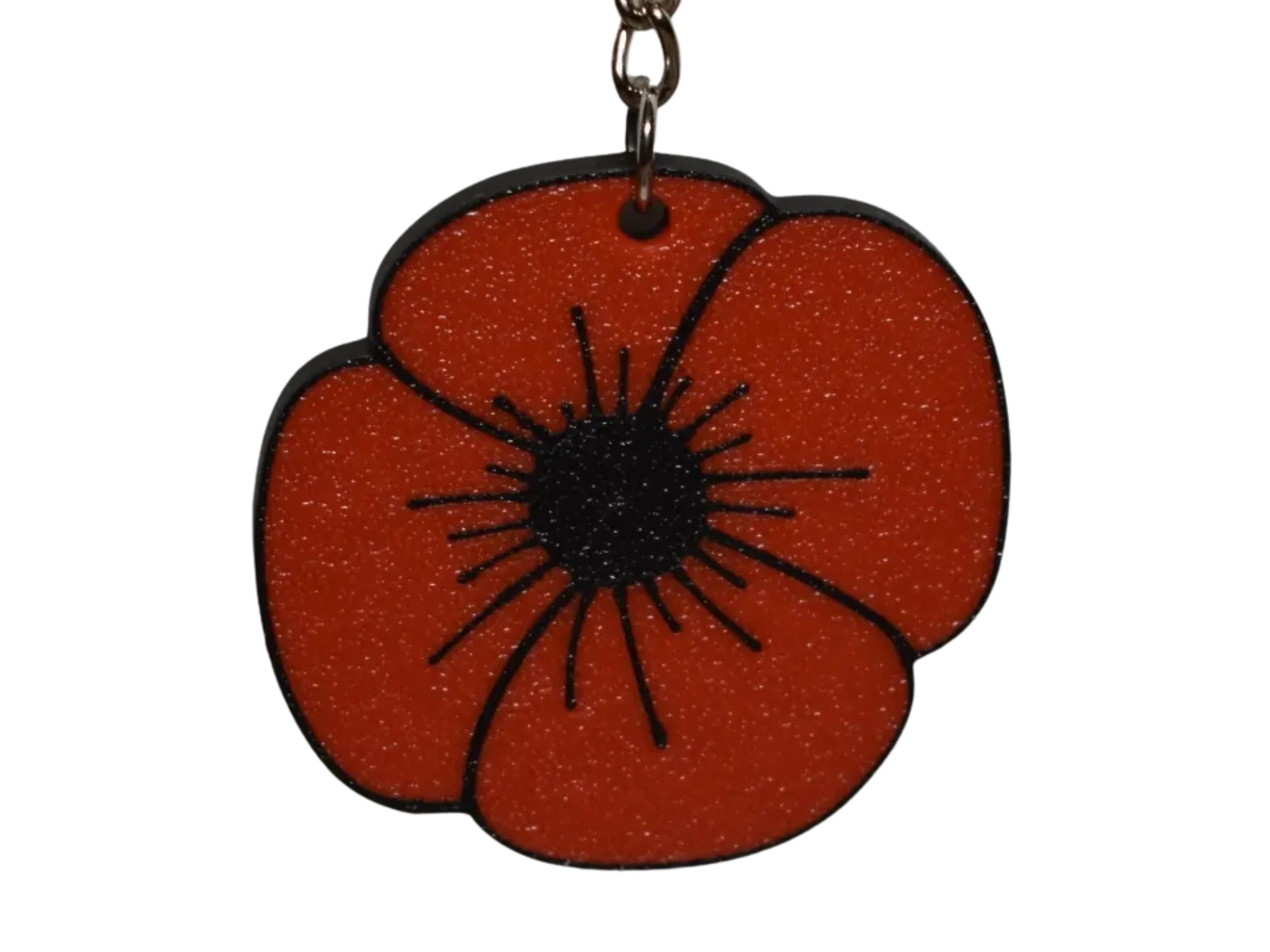 Poppy Keychain