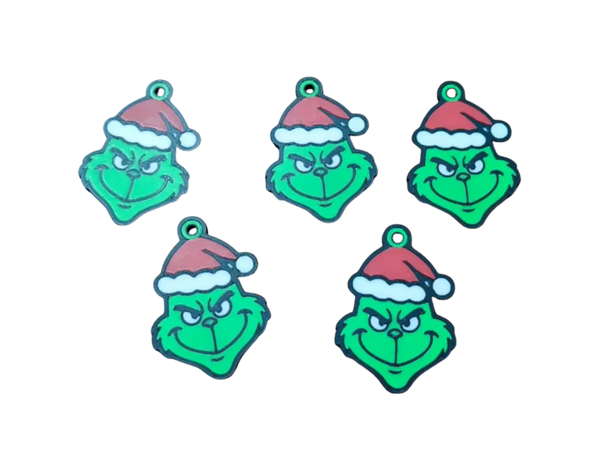 Grinch Keychain