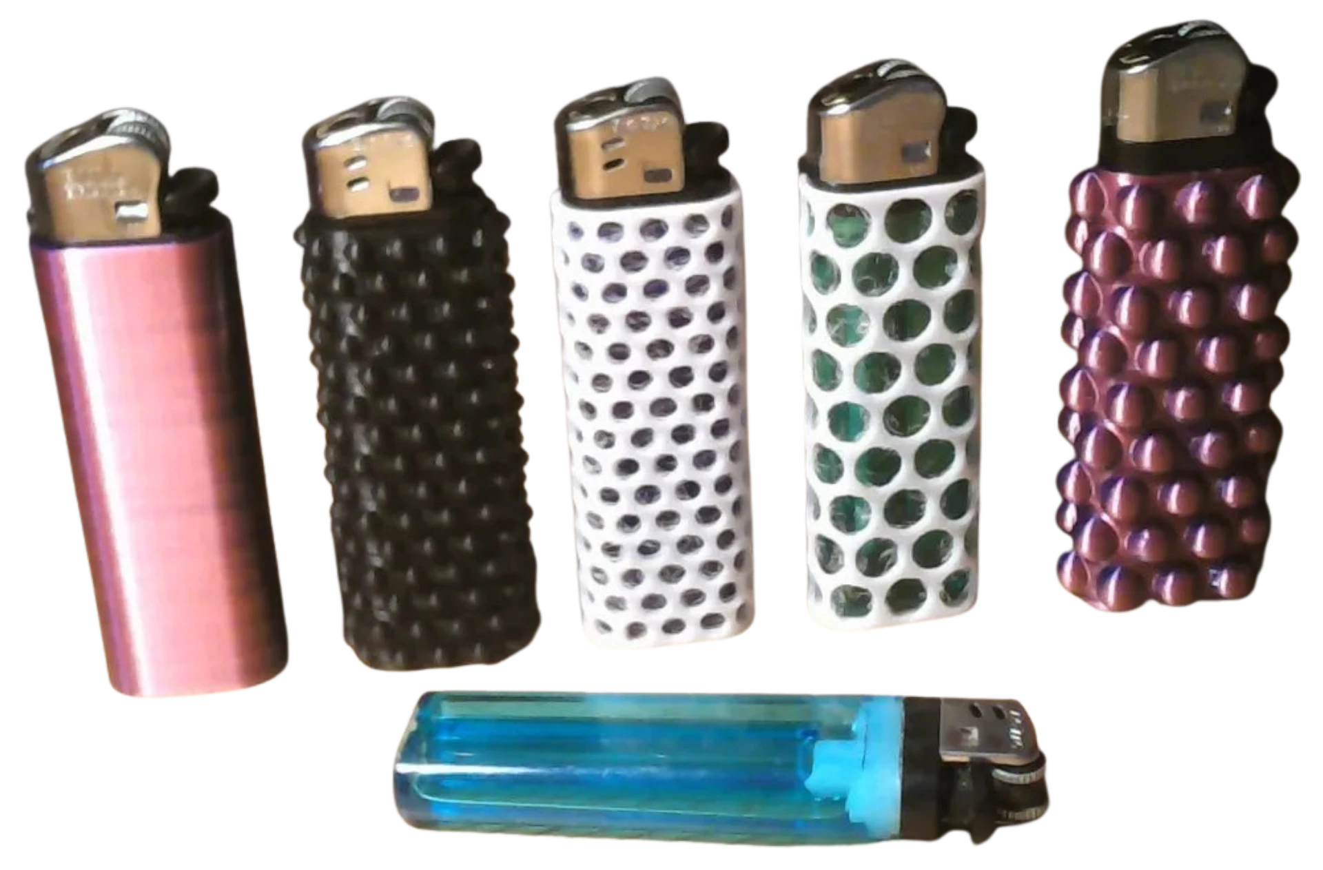 Cases for disposable lighters