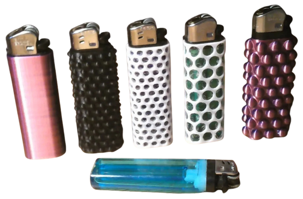 Cases for disposable lighters