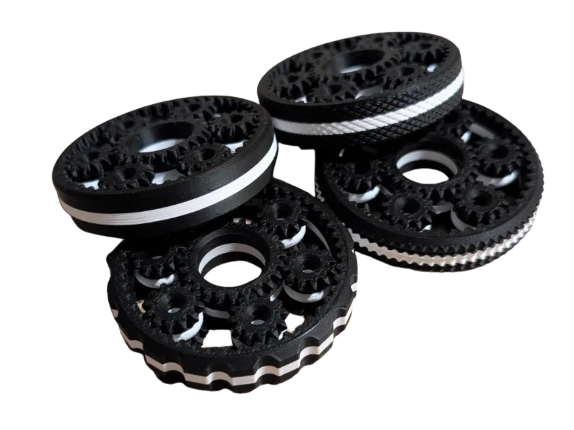 Gear Fidget Spinner Cookies n Cream Style