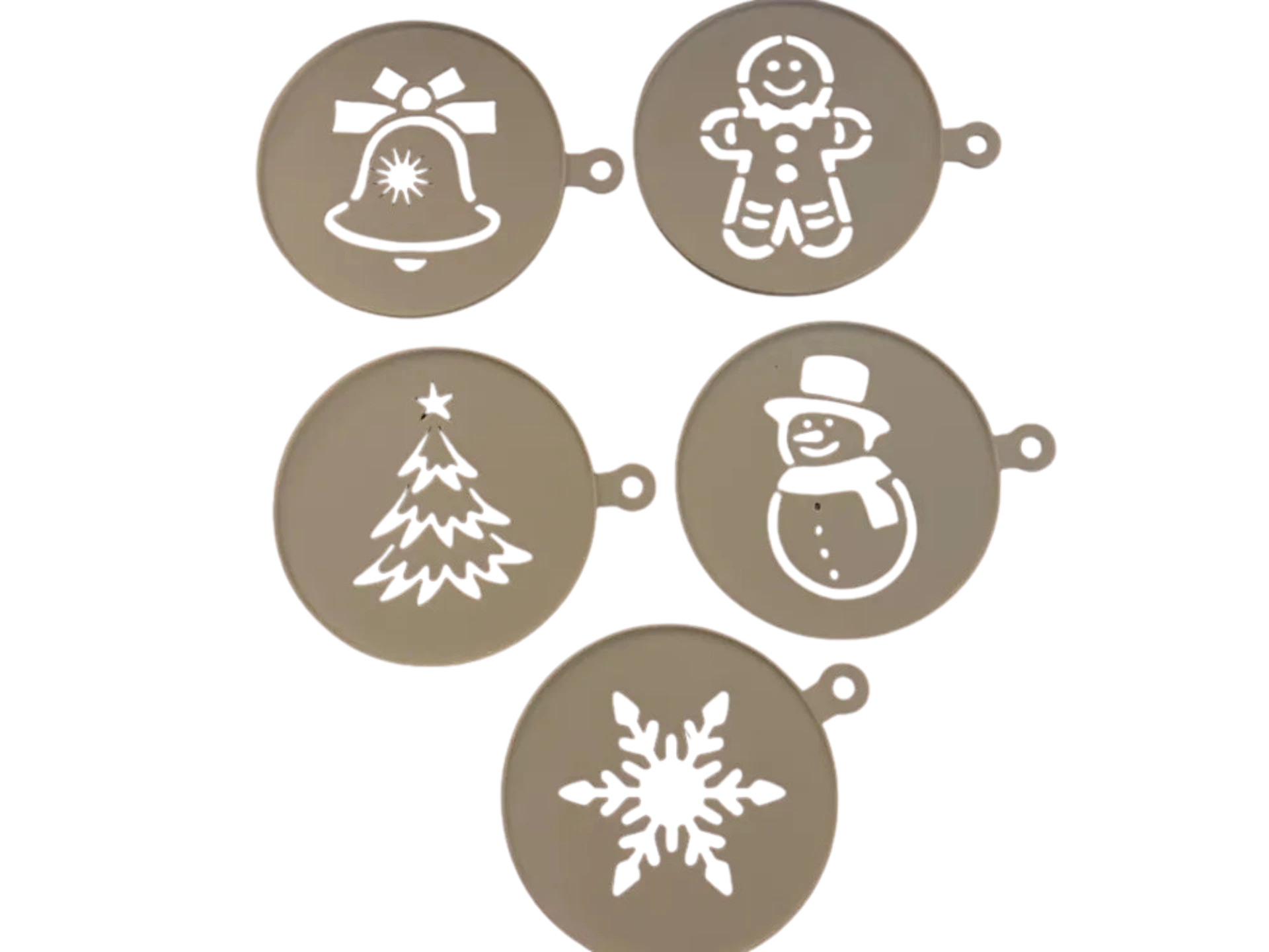 Christmas Coffee Stencils Remixed