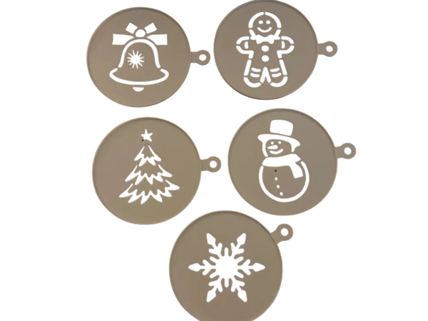 Christmas Coffee Stencils Remixed