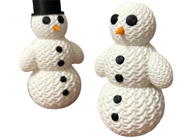Cute Knitted Snowman Decoration