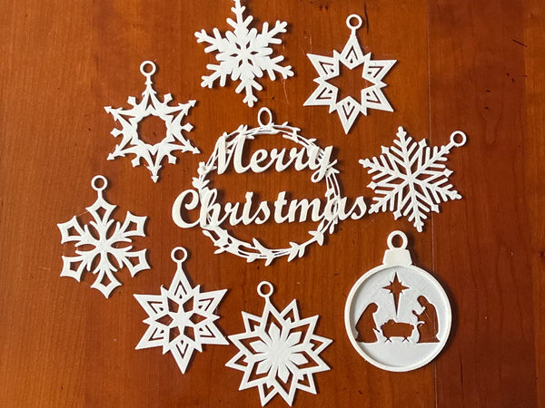 Christmas tree decorations Pack 3 Remixed