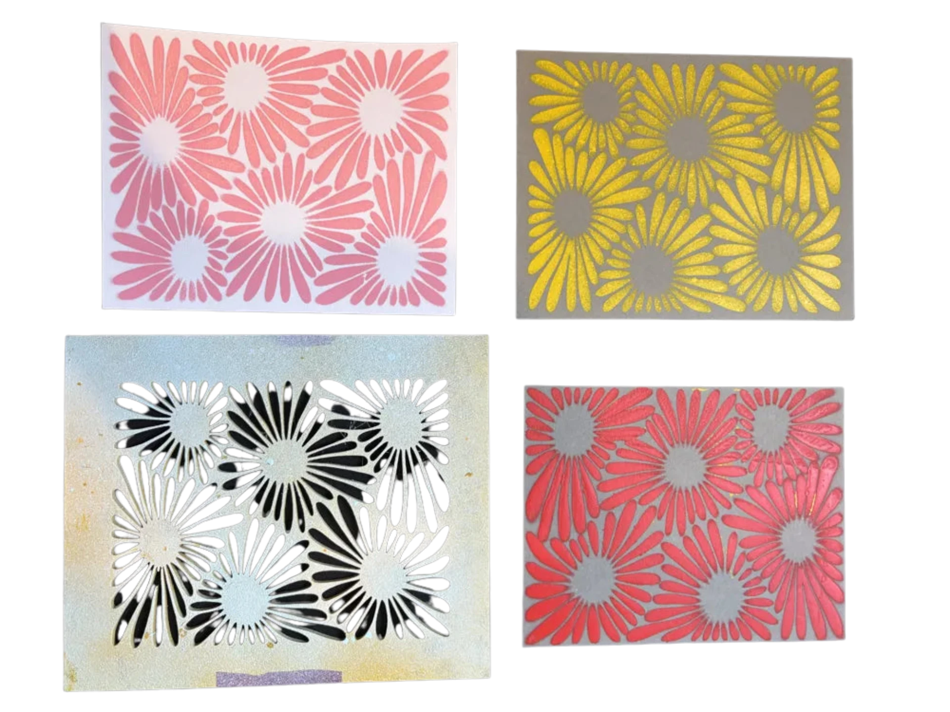 Flower stencil