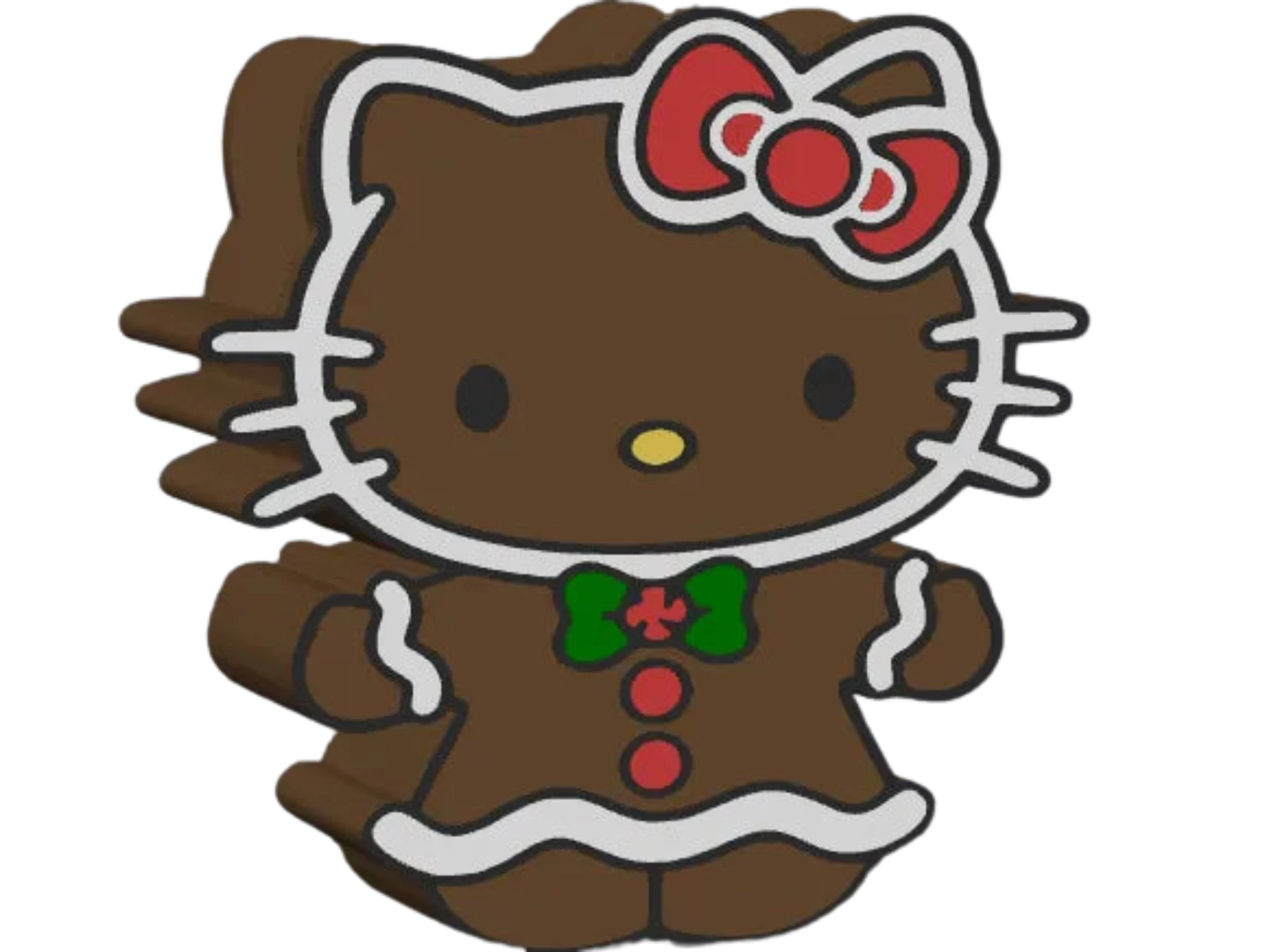 Hello kitty gingerbread pen holder