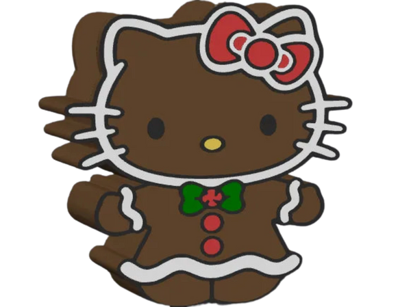 Hello kitty gingerbread pen holder