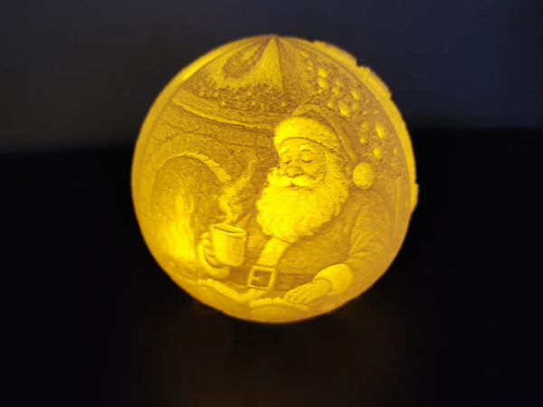 Christmas Litho Light Ball No3
