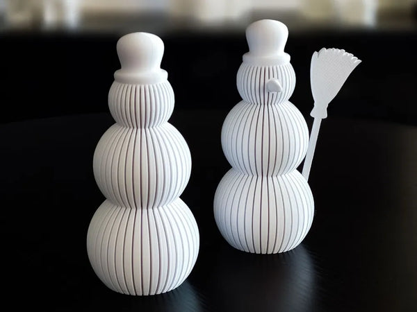 Christmas Snowman Ribbed Snowmen